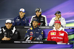 Gallerie: Marcus Ericsson (Sauber), Sergio Perez (Force India), Felipe Massa (Williams), Jenson Button (McLaren), Daniel Ricciardo (Red Bull) und Kimi Räikkönen (Ferrari)