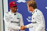 Foto zur News: Lewis Hamilton (Mercedes) und Nico Rosberg (Mercedes)