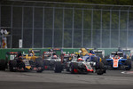 Foto zur News: Esteban Gutierrez (Haas), Daniil Kwjat (Toro Rosso), Romain Grosjean (Haas) und Pascal Wehrlein (Manor)