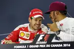 Gallerie: Sebastian Vettel (Ferrari) und Lewis Hamilton (Mercedes)