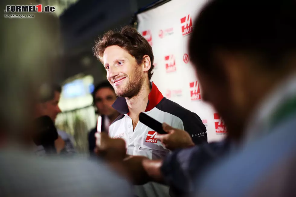 Foto zur News: Romain Grosjean (Haas)