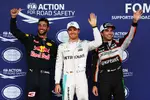 Gallerie: Daniel Ricciardo (Red Bull), Lewis Hamilton (Mercedes) und Sergio Perez (Force India)