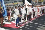 Foto zur News: Felipe Nasr (Sauber), Carlos Sainz (Toro Rosso), Rio Haryanto (Manor), Nico Hülkenberg (Force India), Daniil Kwjat (Toro Rosso), Max Verstappen (Red Bull), Romain Grosjean (Haas), Lewis Hamilton (Mercedes), Daniel Ricciardo (Red Bull), Fernando Alonso (Mc