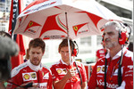 Gallerie: Sebastian Vettel (Ferrari) und Maurizio Arrivabene