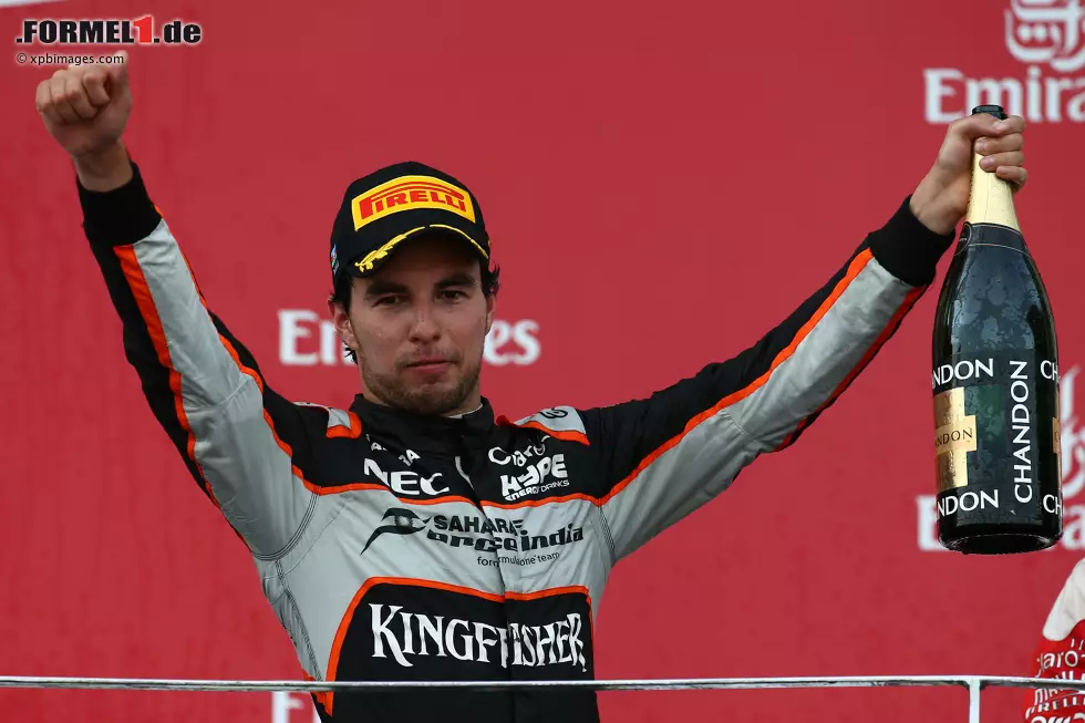 Foto zur News: Sergio Perez (Force India)