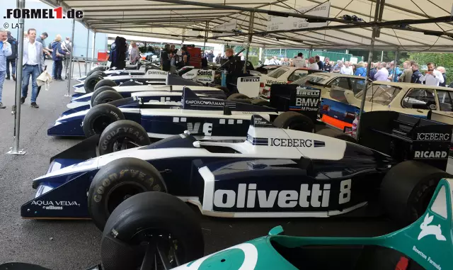 Foto zur News: Historische Formel-1-Autos von BMW