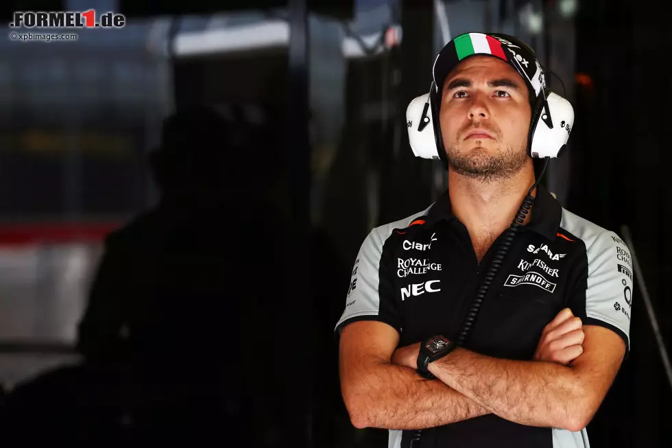 Foto zur News: Sergio Perez (Force India)