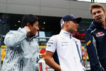 Foto zur News: Rio Haryanto (Manor), Valtteri Bottas (Williams) und Daniil Kwjat (Toro Rosso)