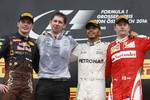 Gallerie: Lewis Hamilton (Mercedes), Max Verstappen (Red Bull) und Kimi Räikkönen (Ferrari)