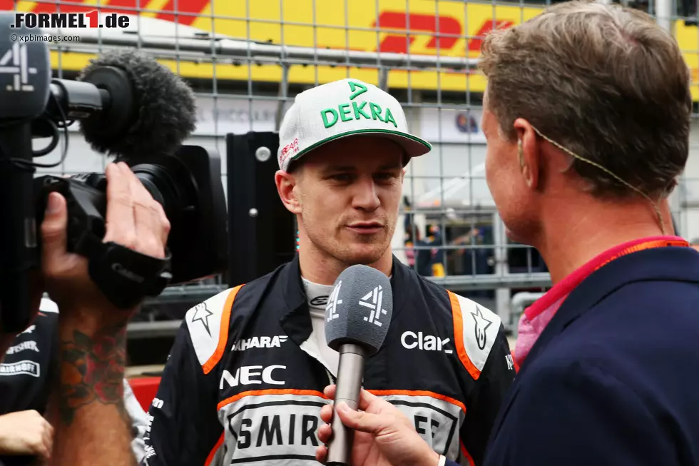 Foto zur News: Nico Hülkenberg (Force India) und David Coulthard