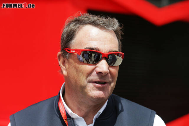 Foto zur News: Nigel Mansell war in Silverstone einer von vier FIA-Rennkommissaren. Klicken Sie sich jetzt noch einmal durch die Highlights des Rennens!