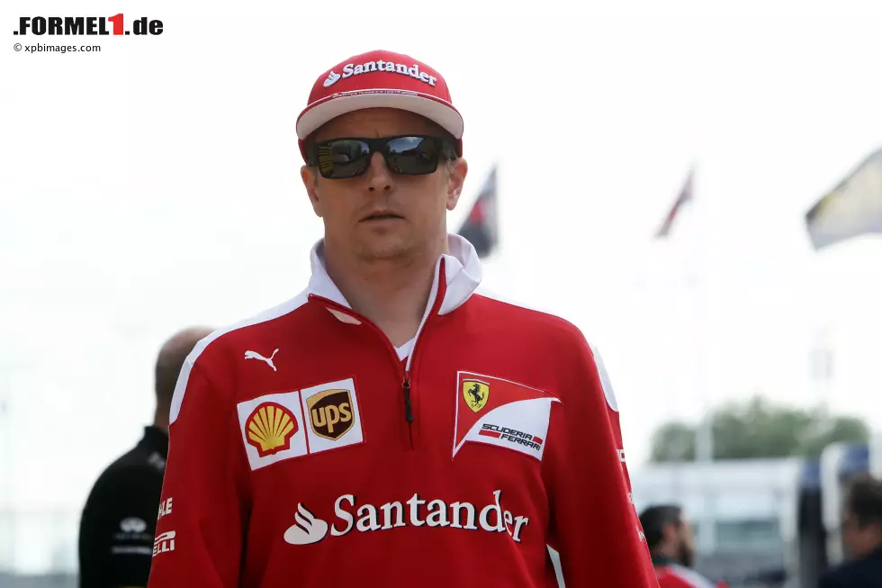 Foto zur News: Kimi Räikkönen (Ferrari)