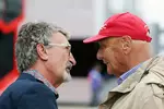 Foto zur News: Eddie Jordan mit Niki Lauda