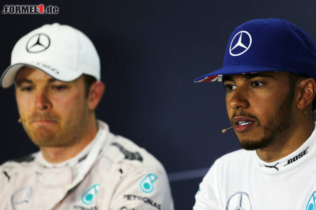 Foto zur News: Bereits zum dritten Mal in Folge entscheidet sich das Titelduell in der Formel 1 wohl zwischen Nico Rosberg und Lewis Hamilton. Die beiden dominieren die Saison 2016 nach Belieben und schenken sich nichts. Nachdem es für den Deutschen zu Saisonbeginn sehr gut aussah, hat Hamilton das Blatt gewendet. Wir zeigen das Titelduell in Bildern.