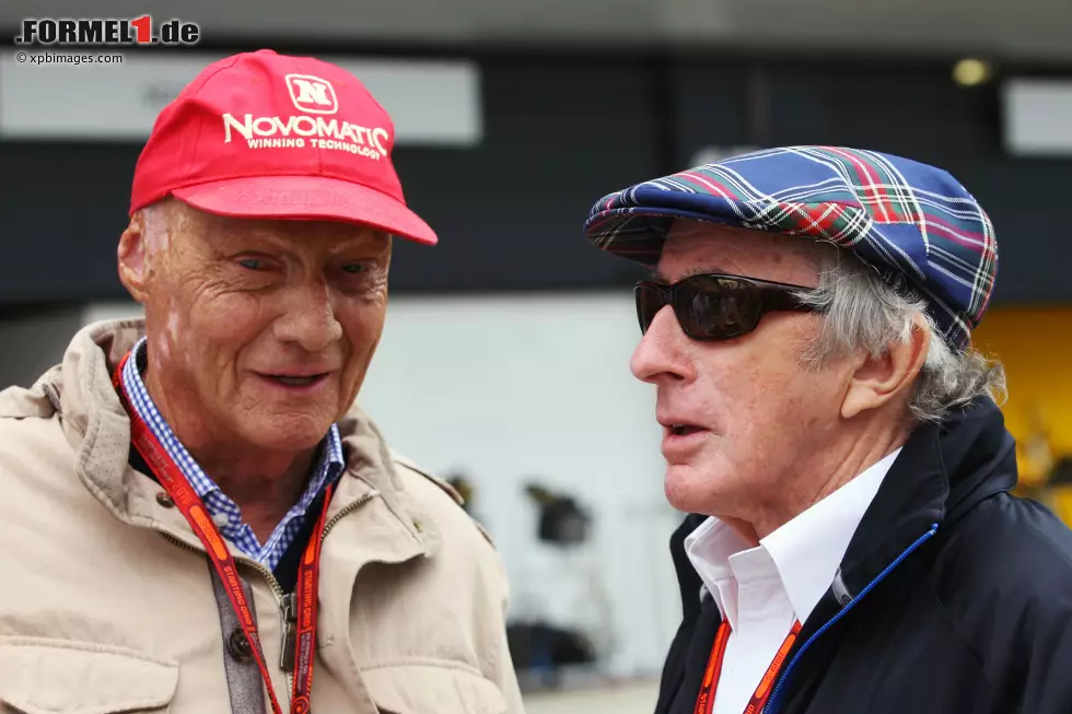 Foto zur News: Niki Lauda und Jackie Stewart