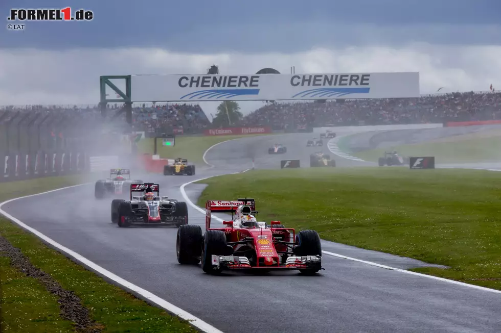 Foto zur News: Sebastian Vettel (Ferrari)