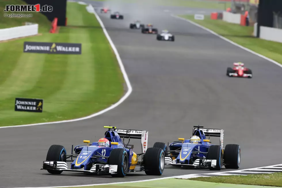 Foto zur News: Felipe Nasr (Sauber) und Marcus Ericsson (Sauber)