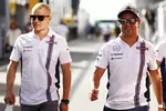 Foto zur News: Valtteri Bottas (Williams) und Felipe Massa (Williams)