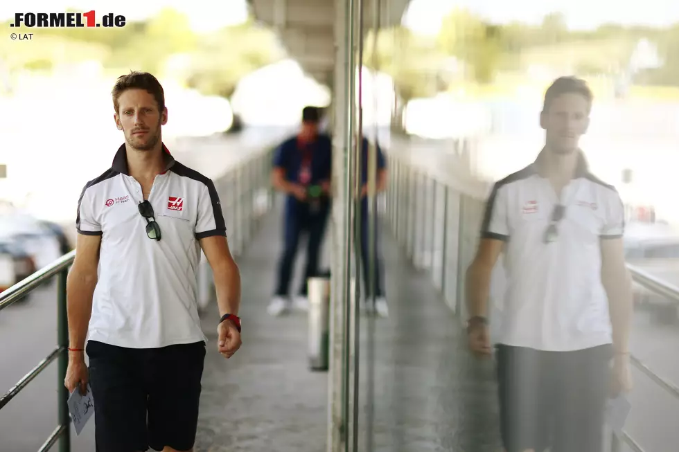 Foto zur News: Romain Grosjean (Haas)