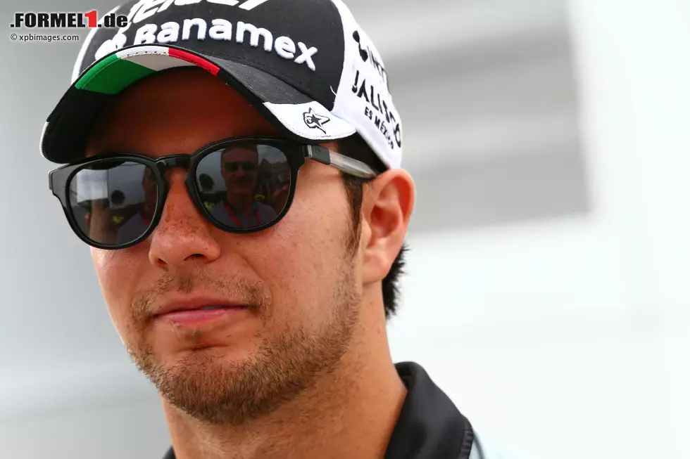 Foto zur News: Sergio Perez (Force India)