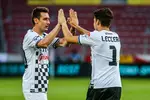 Foto zur News: Miroslav Klose und Charles Leclerc