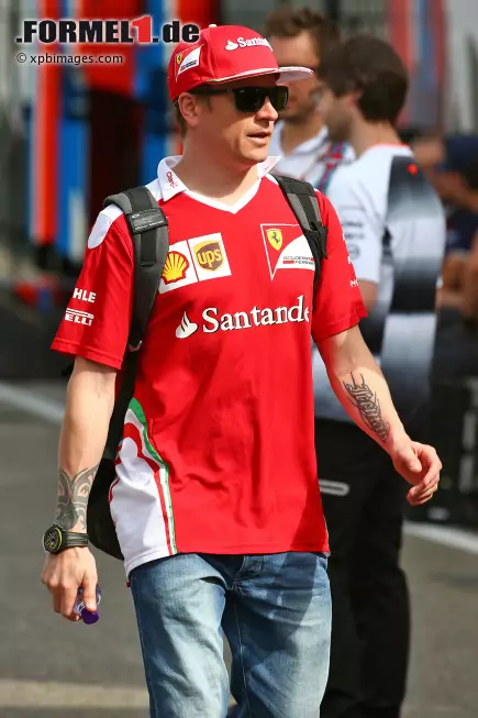 Foto zur News: Kimi Räikkönen (Ferrari)