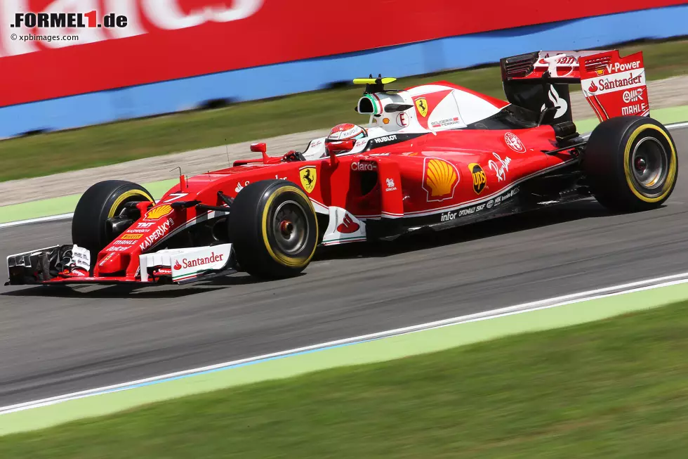 Foto zur News: Kimi Räikkönen (Ferrari)