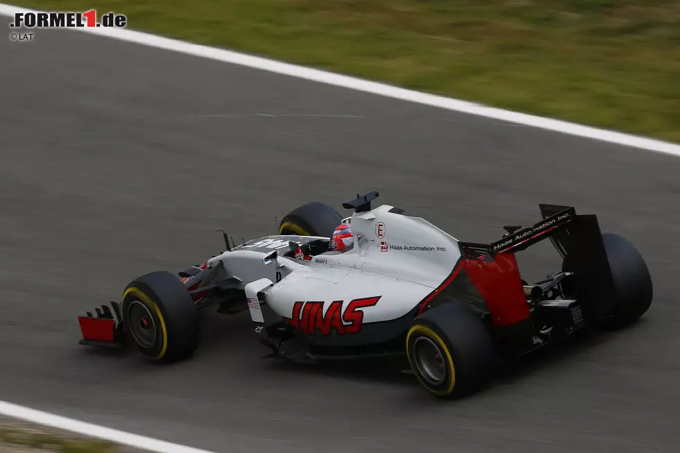 Foto zur News: Romain Grosjean (Haas)