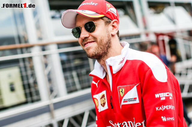 Foto zur News: Für Sebastian Vettel war Monza ein besonderes Wochenende, nicht nur wegen des Interviews. Was hinter den Kulissen sonst noch geschah? Klick dich hier durch!