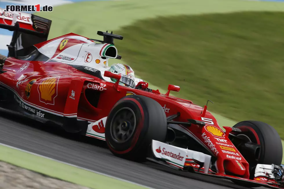 Foto zur News: Sebastian Vettel (Ferrari)