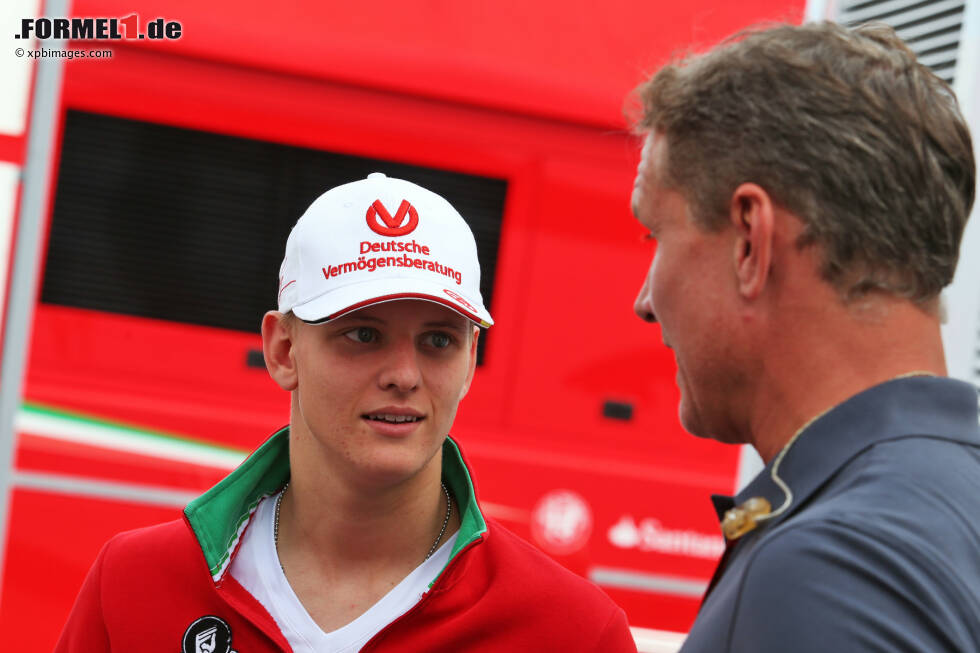 Foto zur News: Mick Schumacher und David Coulthard