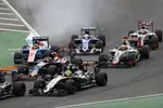 Gallerie: Sergio Perez (Force India), Daniil Kwjat (Toro Rosso) und Pascal Wehrlein (Manor)