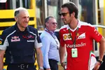 Foto zur News: Franz Tost und Jean-Eric Vergne