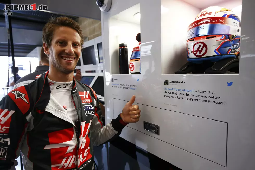 Foto zur News: Romain Grosjean (Haas)