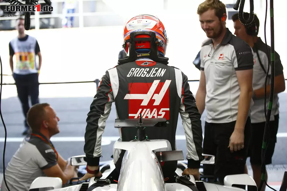 Foto zur News: Romain Grosjean (Haas)