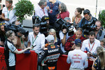 Foto zur News: Nico Hülkenberg (Force India) und Max Verstappen (Red Bull)