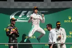 Gallerie: Daniel Ricciardo (Red Bull), Nico Rosberg (Mercedes) und Lewis Hamilton (Mercedes)