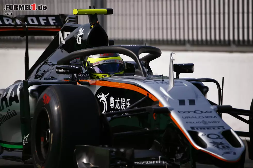 Foto zur News: Sergio Perez (Force India)