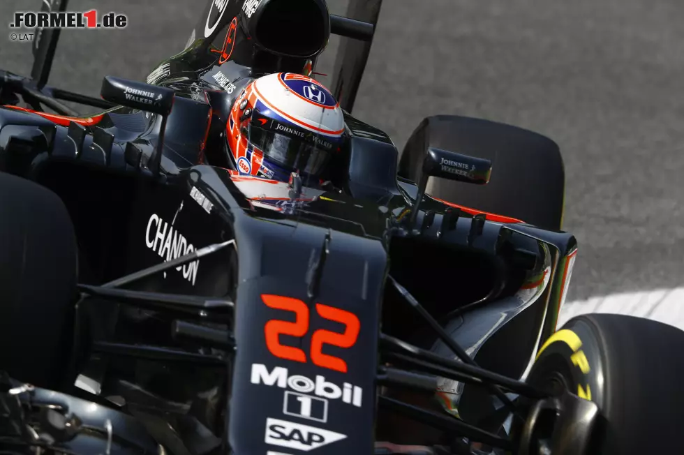 Foto zur News: Jenson Button (McLaren)