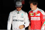Gallerie: Lewis Hamilton (Mercedes) und Sebastian Vettel (Ferrari)