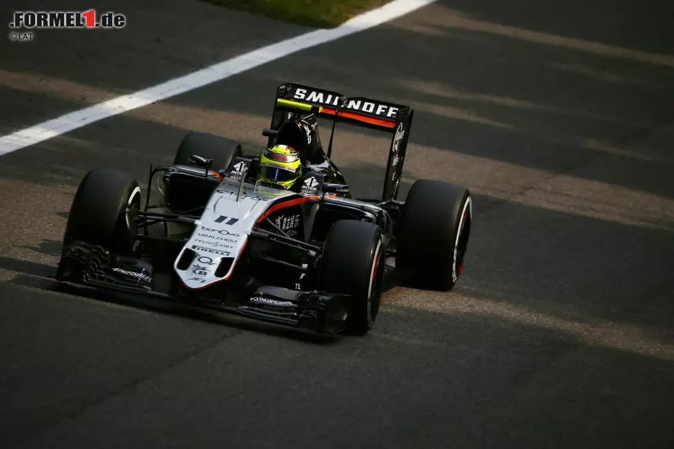 Foto zur News: Sergio Perez (Force India)