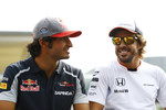 Gallerie: Carlos Sainz (Toro Rosso) und Fernando Alonso (McLaren)