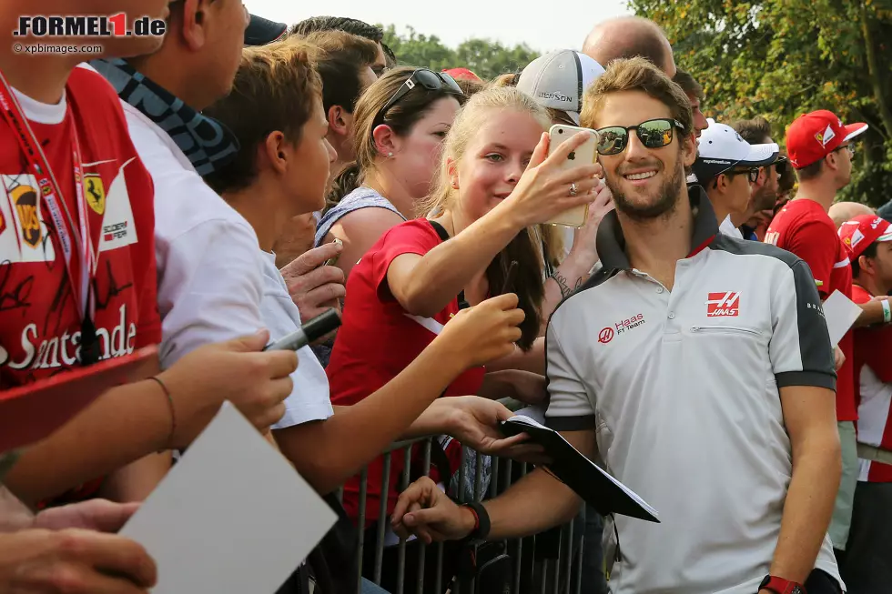 Foto zur News: Romain Grosjean (Haas)