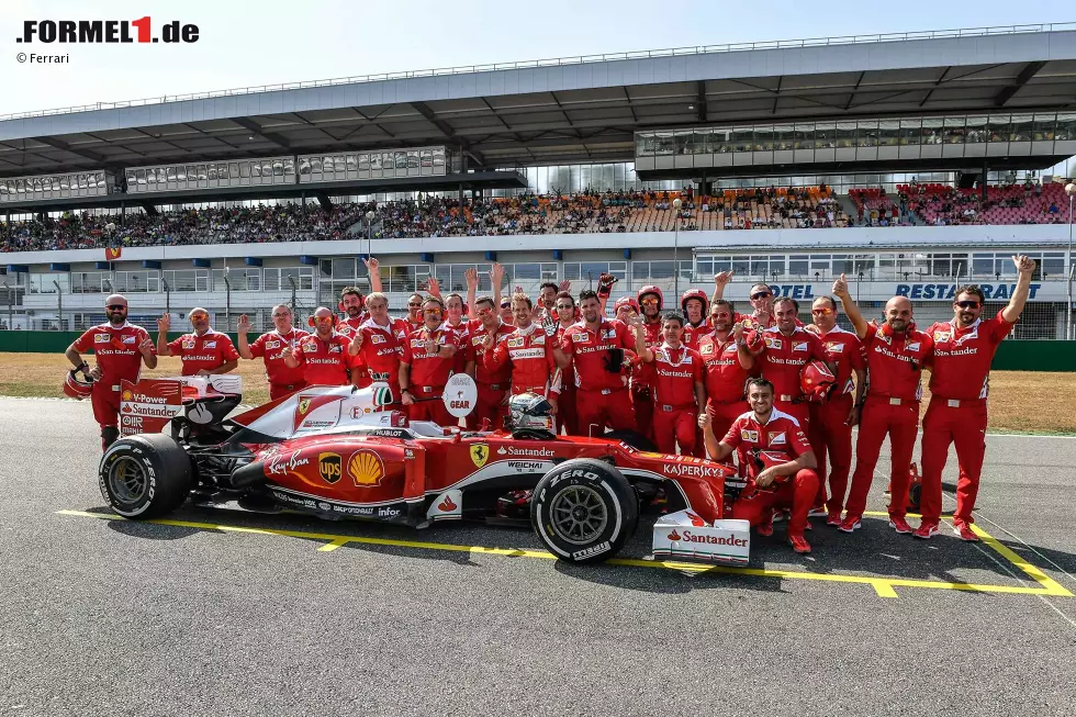 Foto zur News: Sebastian Vettel (Ferrari) bei den Ferrari Racing Days in Hockenheim 2016