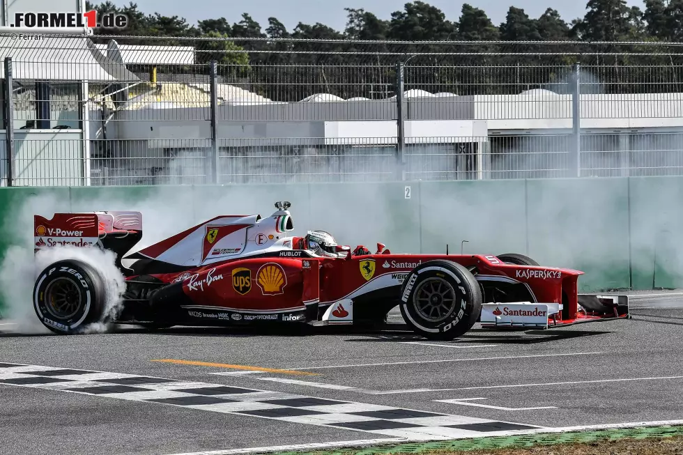 Foto zur News: Sebastian Vettel (Ferrari) bei den Ferrari Racing Days in Hockenheim 2016