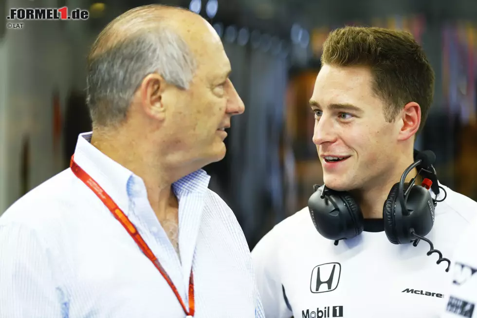 Foto zur News: Ron Dennis und Stoffel Vandoorne