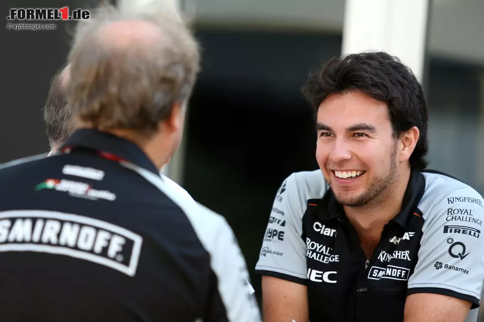 Foto zur News: Sergio Perez (Force India)