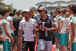 Foto zur News: Fernando Alonso (McLaren) und Carlos Sainz (Toro Rosso)