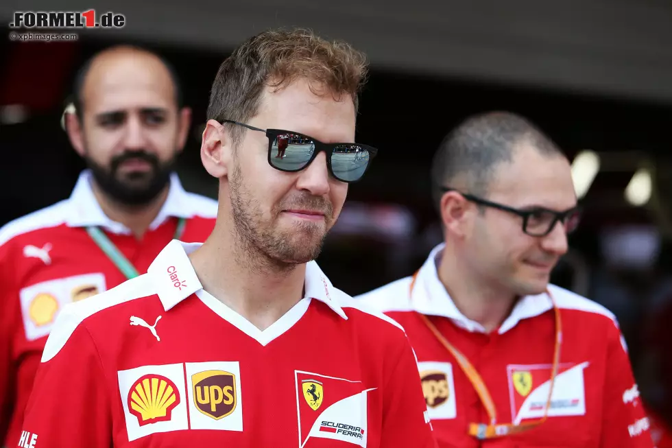 Foto zur News: Sebastian Vettel (Ferrari)