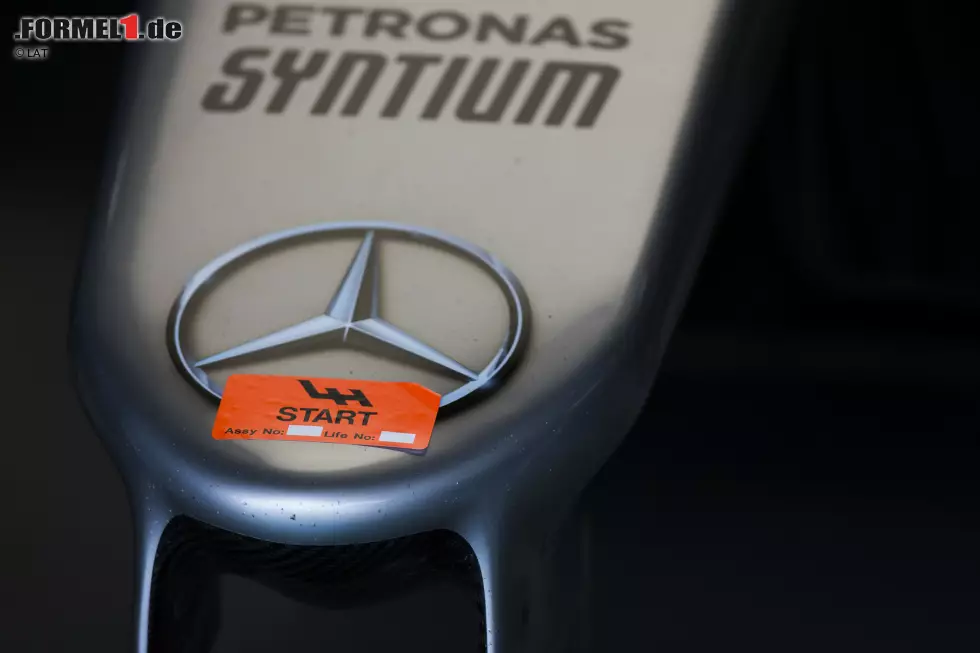 Foto zur News: Mercedes F1 W07 Hybrid